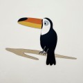 tukan dekoracja na ścianę