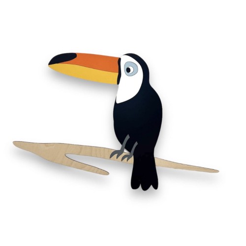 tukan dekoracja na ścianę