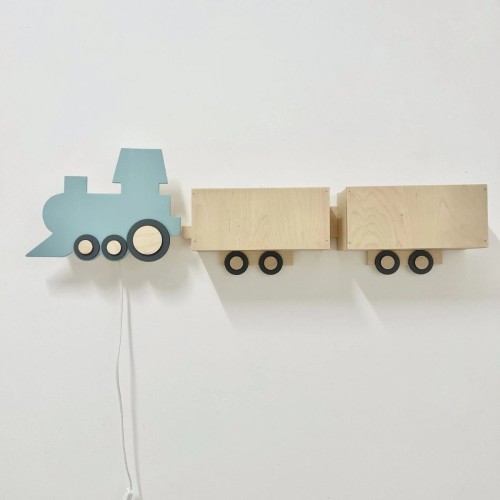 półka pociąg do pokoju chlopca