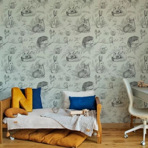 tapeta dla dzieci zwierzątka szkic (2).jpg