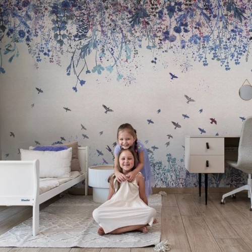 tapeta dla dziewczynki w kwiaty meadow (1).jpg