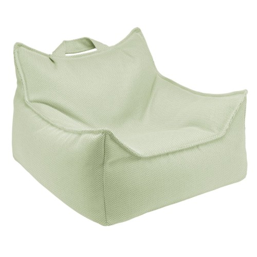 miętowe siedzisko zewnętrzne dla dziecka