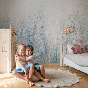 MALUMI - TAPETA DZIEWCZĘCA DAISY BLUE