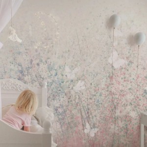 MALUMI - TAPETA DZIEWCZĘCA DAISY POWDER