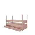 łóżko babushka 90x200 rózowe dla dziewczynki