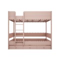 łóżko piętrowe retro babushka