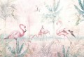 tapeta dla dziewczynki flamingi (2).jpg
