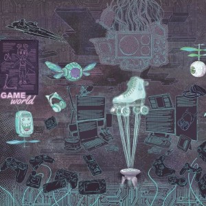 MALUMI - TAPETA DLA DZIEWCZYNKI GAMING ROOM GIRLS