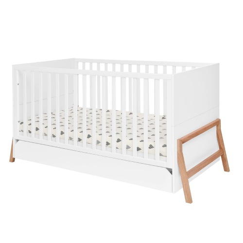 bellamy łóżeczko lotta białe