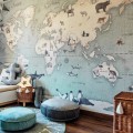 tapeta dla dziecka malumi mapa świata mint (4).jpg