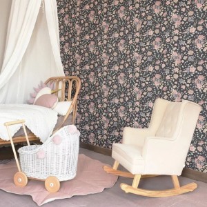 MALUMI - TAPETA DLA DZIEWCZYNKI MAGICAL GARDEN DARK