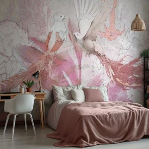 MALUMI - TAPETA PANAMA PINK