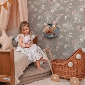 MALUMI - TAPETA DLA DZIEWCZYNKI PIEŚŃ WIATRU BEIGE