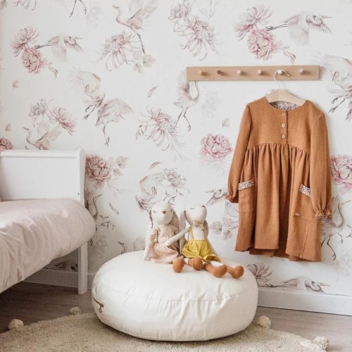 jasna taepta do pokoju dziecka czaple kwiaty (3).jpg