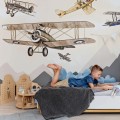 tapeta dla chłopca samoloty podniebny świat (3).jpg