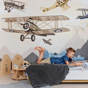 MALUMI - TAPETA DLA CHŁOPCA PODNIEBNY ŚWIAT