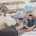 tapeta dla chłopca samoloty podniebny świat (1).jpg