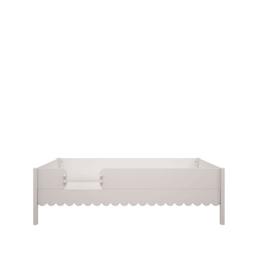 lozko babushka dla dziewczynki białe 90x200 cm