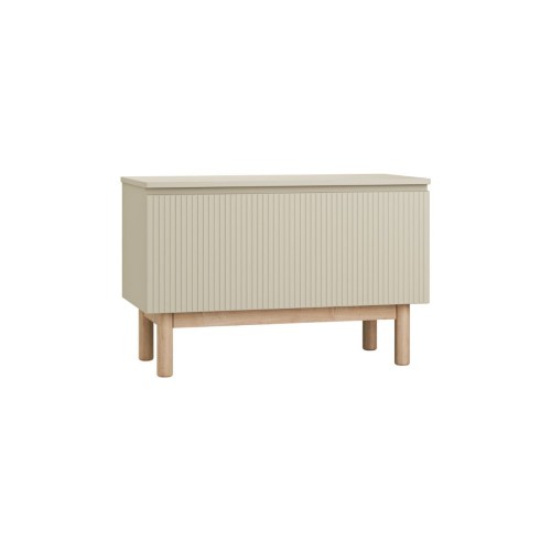 skrzynia beżowa do pokoju dziecka