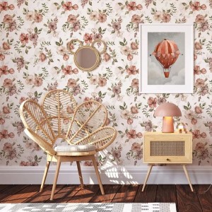 MALUMI - TAPETA DLA DZIEWCZYNKI WILD ROSES