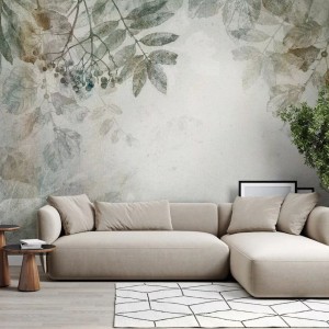 MALUMI - TAPETA HERBARIUM MINT