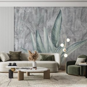 MALUMI - TAPETA JUNGLE LEAVES BRIGHT