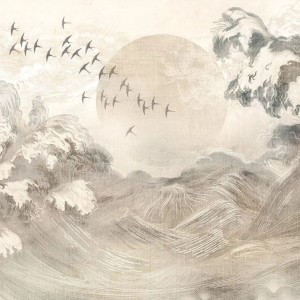 MALUMI - TAPETA MONSOON BEIGE