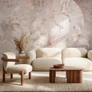 MALUMI - TAPETA ORIENT MOON ROSE TINT