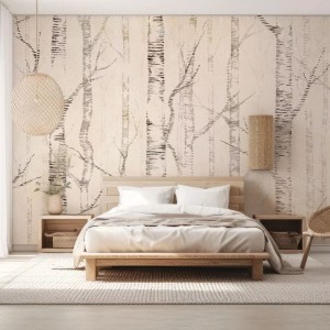 MALUMI - TAPETA WOODS BEIGE