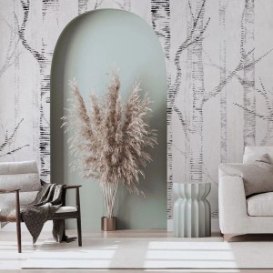 MALUMI - TAPETA WOODS GREY