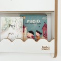półka na książeczki falbanka babywood