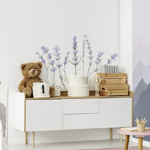 yokodesign naklejka na sciane  lawenda mala