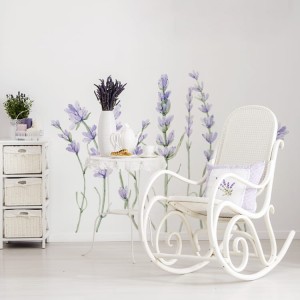 YOKO DESIGN - NAKLEJKA NA ŚCIANĘ LAWENDA DUŻA