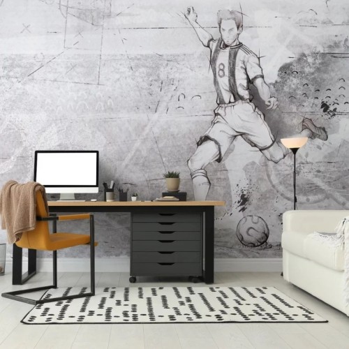 tapeta piłka nożna do pokoju chłopca (1).jpg