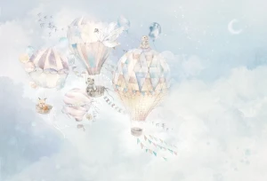 MALUMI BALLOONS RAINBOW - PRÓBKA TAPETY  