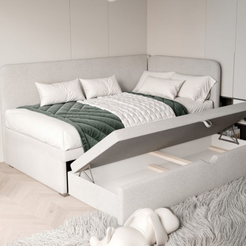 łóżko tapicerowane młodzieżowe zuma