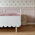 łóżko dziewczęce 120x200 retro babushka