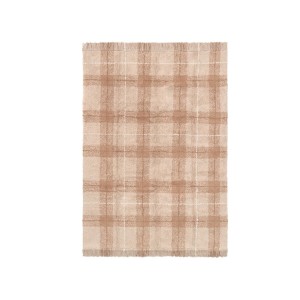 LORENA CANALS - DYWANIK TARTAN 90X120 CM ROSE