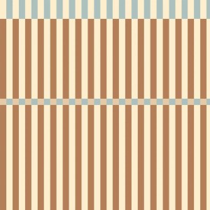 DEKORNIK - TAPETA STRIPES NOSTALGIA BROWN BLUE VINTAGE
