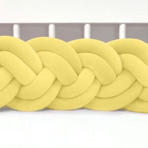 SUPEŁKOWE LOVE - OCHRANIACZ DO ŁÓŻECZKA DUAL ŻÓŁTY