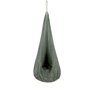 Huśtawka kokon dla dziecka Churros Olive Sage Green - Meow Baby 