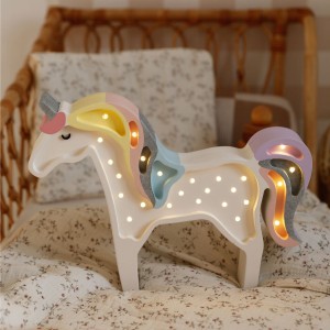 LITTLE LIGHTS - LAMPKA JEDNOROŻEC RAINBOW