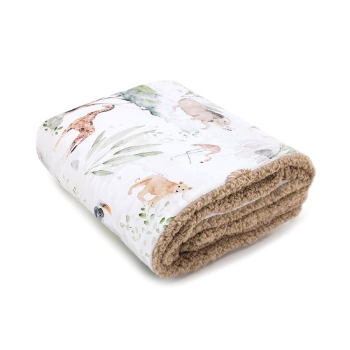 ciepły kocyk sawanna