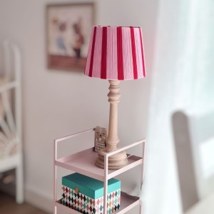 MARMYS FELT STUDIO - LAMPKA NOCNA RÓŻOWO-CZERWONA
