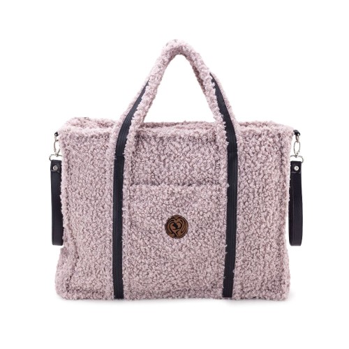 Rózowa torba do wozka