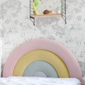 zagłowek tęcza do łózka dziecięcego