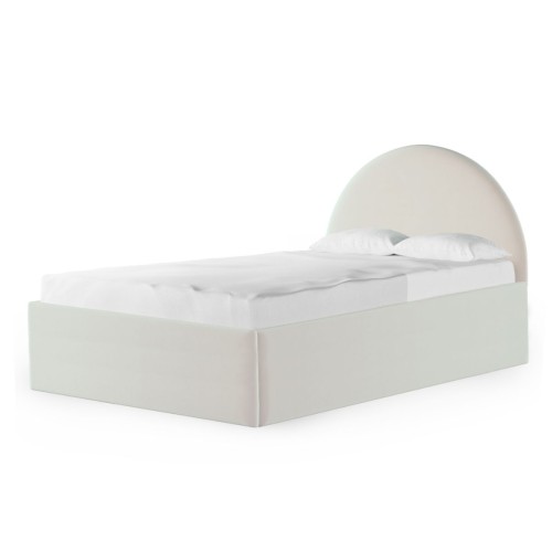 ŁÓŻKO TAPICEROWANE DLA DZIECKA PILLE BOX TEXTI