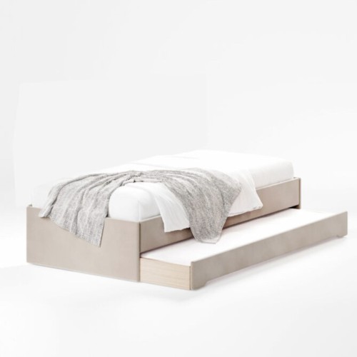 ŁÓŻKO DLA DZIECKA TAPICEROWANE DOUBLE BED TEXTI