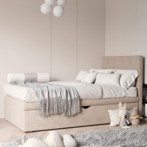 ŁÓŻKO TAPICEROWANE DLA DZIECKA TRACKER