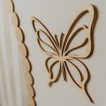 drewniane motylki na ścianę do pokoju dziewczynki